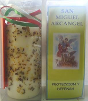 VELONES ESPECIALES | VELON PREPARADO ARCANGEL MIGUEL (PROTECCION Y DEFENSA)