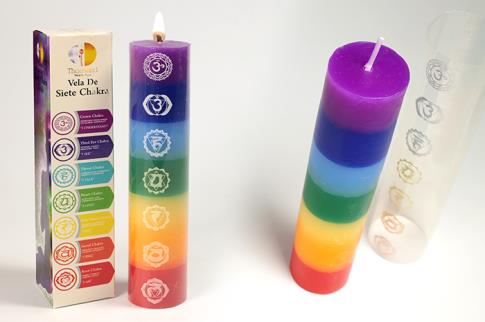 VELONES ESPECIALES | VELON SIETE CHAKRAS EN CAJA