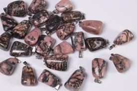 CANTOS RODADOS ENGARZADOS | viejo CANTO RODADO PEQUEO ENGARZADO RODONITA