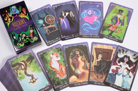 TAROTS Y OTRAS CARTAS | VILLAINS TAROT DECK (Edicin limitada en ingls)