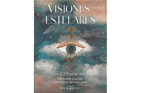 LIBROS DE TAROT Y ORCULOS | VISIONES ESTELARES (Libro +Cartas)