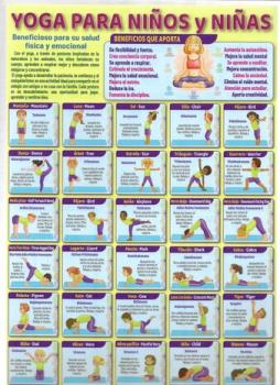 POSTALES Y POSTERS | YOGA PARA NI�OS Y NI�AS (P�ster)