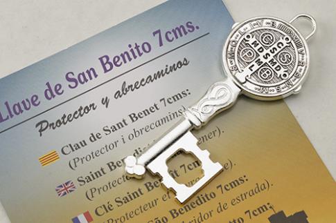 AMULETOS Y TALISMANES | LLAVE DE SAN BENITO, 7 CMS. Protector y abrecaminos