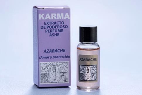 PERFUMES SANTERIA | PERFUME ASHE AZABACHE 10 ml. (Protección contra envidia y malas vibraciones)