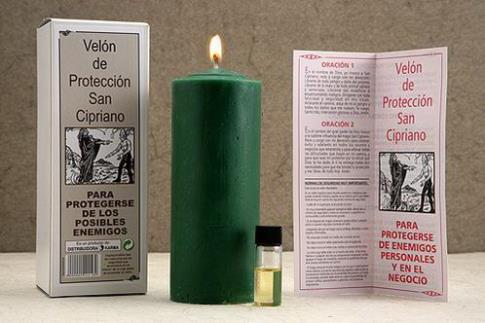 VELONES ESPECIALES | VELON SAN CIPRIANO VERDE OSCURO ESPECIAL (Para protección)