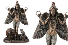 FIGURA RESINA ISHTAR DIOSA MESOPOLITAMIANA DEL AMOR Y EL PODER 22X14X8,50CM FIGURA RESINA ISHTAR DIOSA MESOPOLITAMIANA DEL AMOR Y EL PODER 22X14X8,50CM