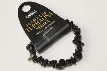 PULSERA CHIP ELASTICA TURMALINA